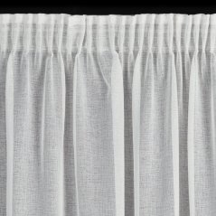 Tenda moderna con struttura fine e stampa argentata