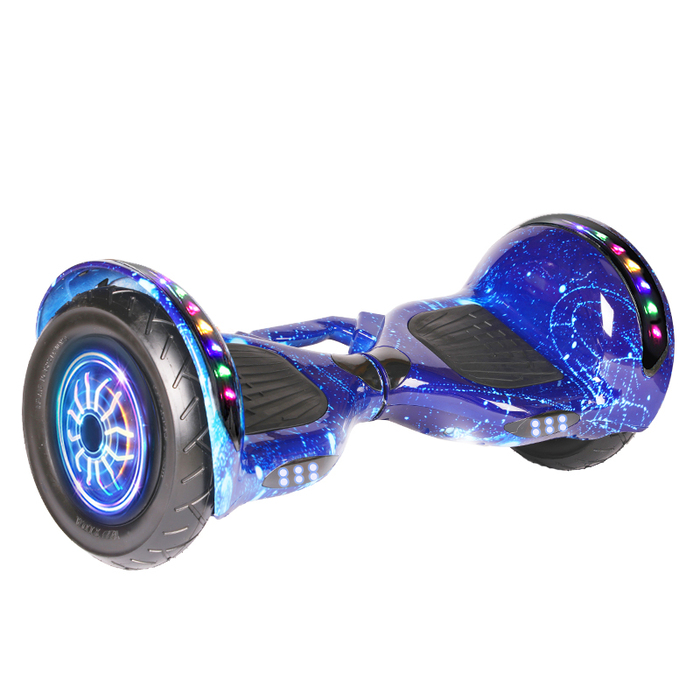 Hoverboard 10" con ruote a LED e Bluetooth