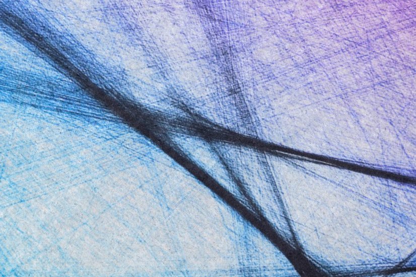 Covor abstract albastru și roz  - Dimensiunea covorului: Lăţime: 120 cm | Lungime: 170 cm