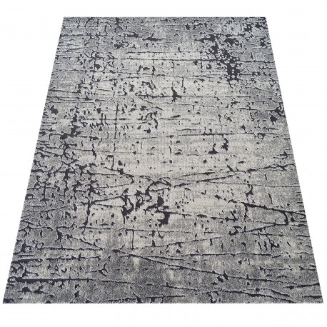 Moderni apstraktni sivi tepih - Veličina tepiha: Širina: 80 cm | Duljina: 150 cm