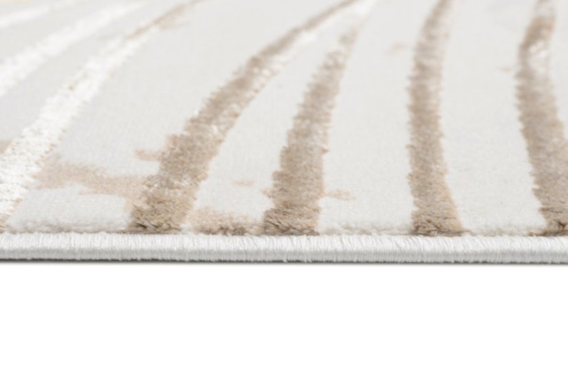 Luxus szőnyeg levélmintával GOLDEN