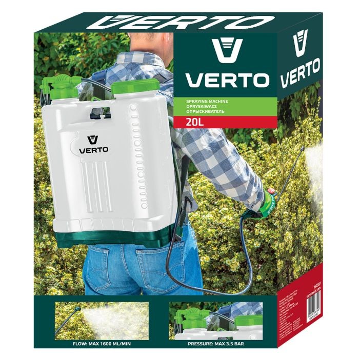 VERTO 20 L nyomáspermetező, 15G508