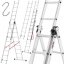 Trojdielny multifunkčný rebrík 3x9