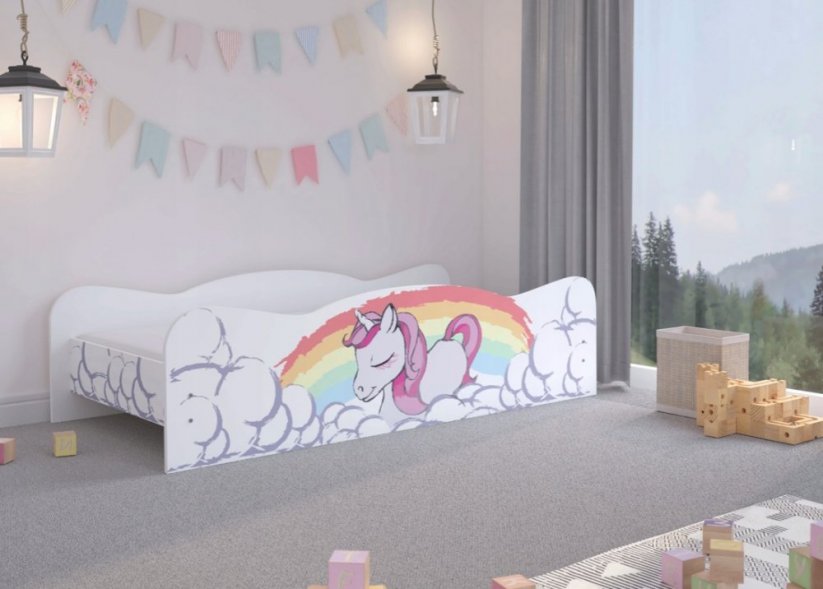 Dječji krevetić iz bajke My Little Pony 160 x 80 cm