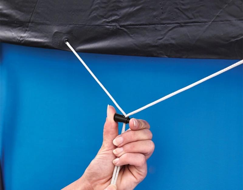 Pokrivač za bazen s konstrukcijom promjera 305 cm