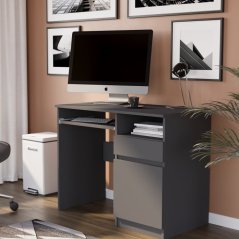 Moderner Schreibtisch mit Schrank 90x50 cm - verschiedene Farbvarianten