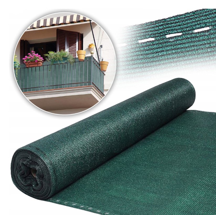 Árnyékolóháló 62%-os fényszűréssel 65g/m2 - Méret: 1,5m x 25m