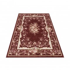Красив рустик червен килим