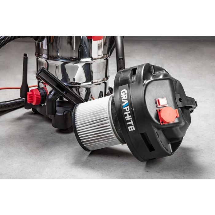 Ipari porszívó 1500W teljesítménnyel, 30l 59G607 GRAPHITE