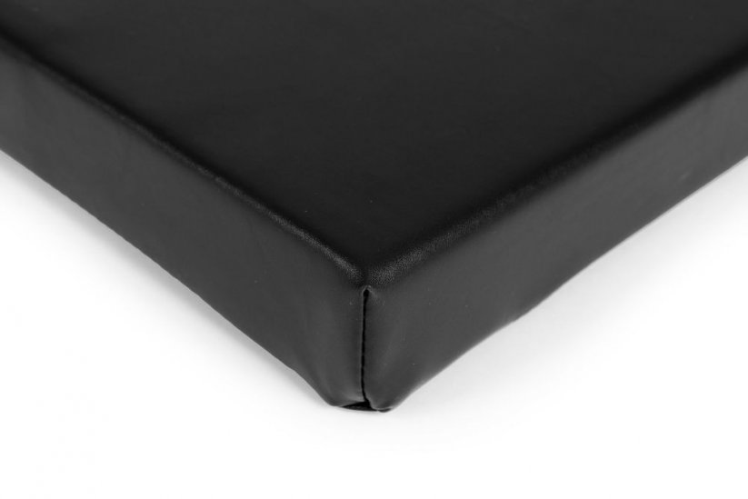 Gymnastický matrac čierny 182 x 60 cm