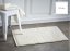 Bílý francouzský bavlněný kobereček do koupelny 50x80 cm