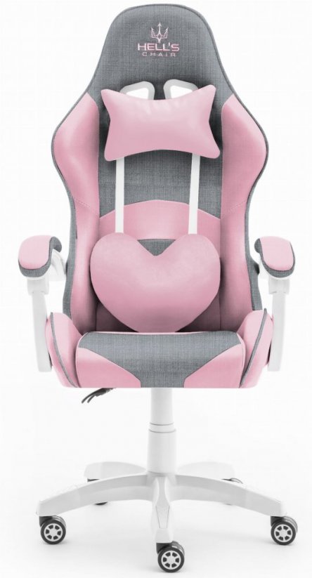 Igraća stolica Rainbow Pink Gray Mesh