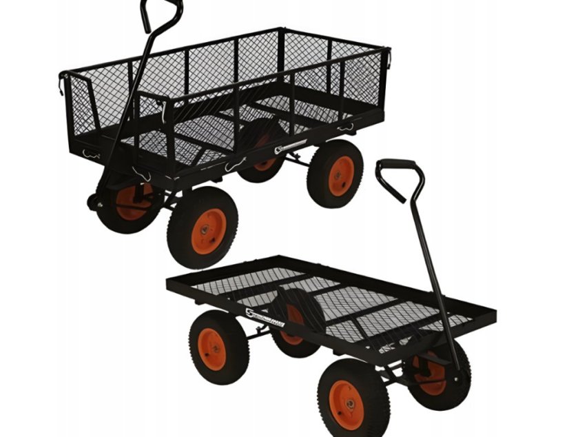 Multifunkční zahradní vozík 3v1 s nosností 200 kg