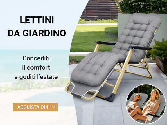 Lettini da giardino