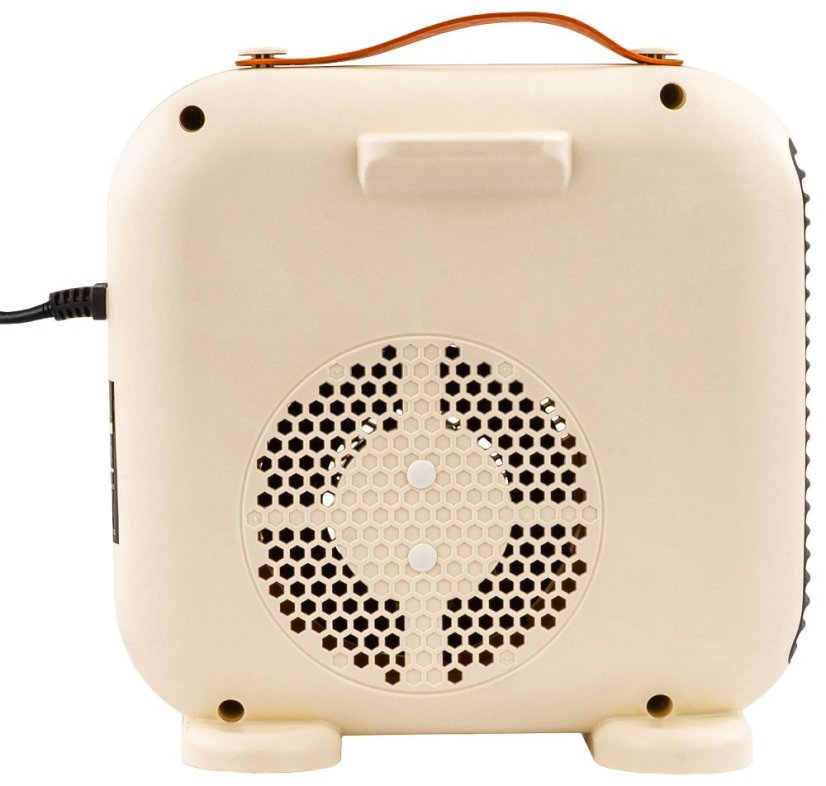 Termoventilátor – přenosný ohřívač 2000 W v retro designu