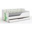 Letto per bambini con drago fiabesco 160x80 cm
