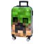 Troller de călătorie copii Minecraft pe roți cu cifru