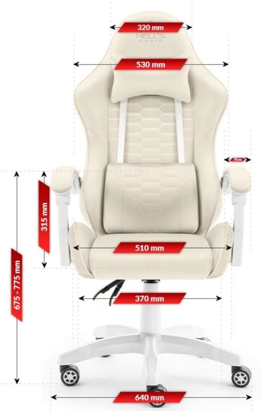 HC-1000 játékszék BEIGE - bársony szövet