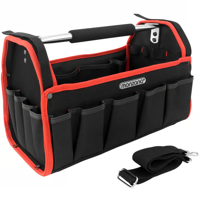 Torba za alat 42 cm - 21 džep, remen za rame