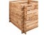 Compostiera in legno da giardino 640L