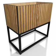 Красива саксия LOFT FIORINO 42X22X40 см