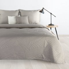 Modern ágytakaró Boni ezüst