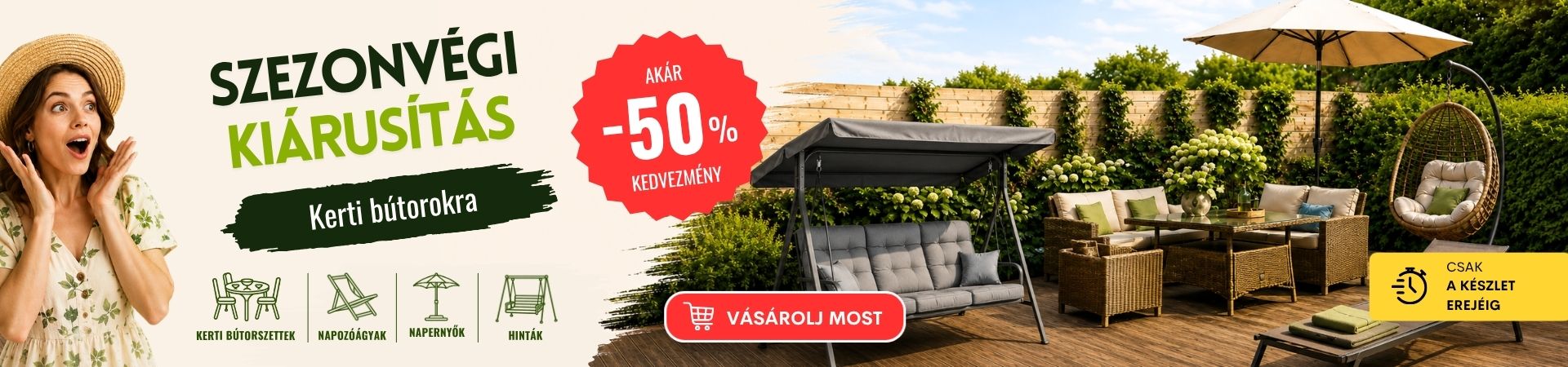 Szezonvégi kiárusítás