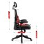 Gaming Stuhl HC-1011 Black Mesh