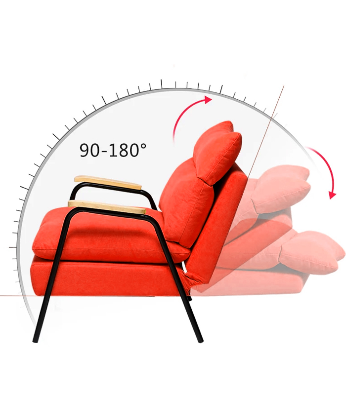 Релаксиращ фотьойл с облегалка за крака OSLO