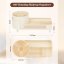 Kosmetik- und Pinsel-Organizer - drehbar - 34 x 8 x 15 cm