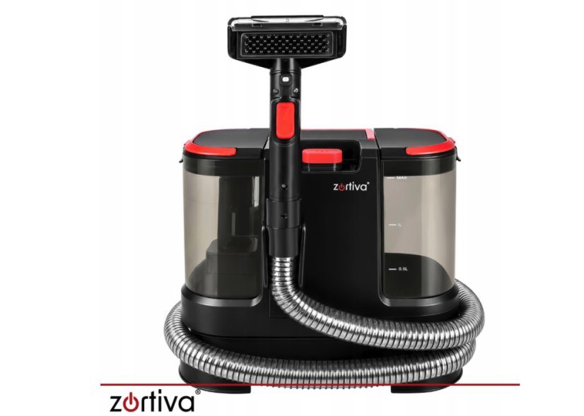 Extrakciós kárpittisztító – kárpittisztító gép kanapékhoz, szőnyegekhez és autóülésekhez VacTrim Zortiva 800 W, 17 000 Pa