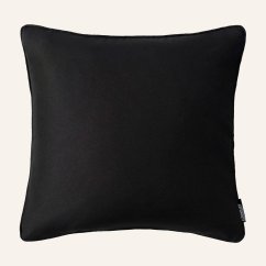 Jednofarebná obliečka čiernej farby AURA 45 x 45 cm