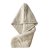 Ručnik, turban za kosu bež 65 x 25 cm