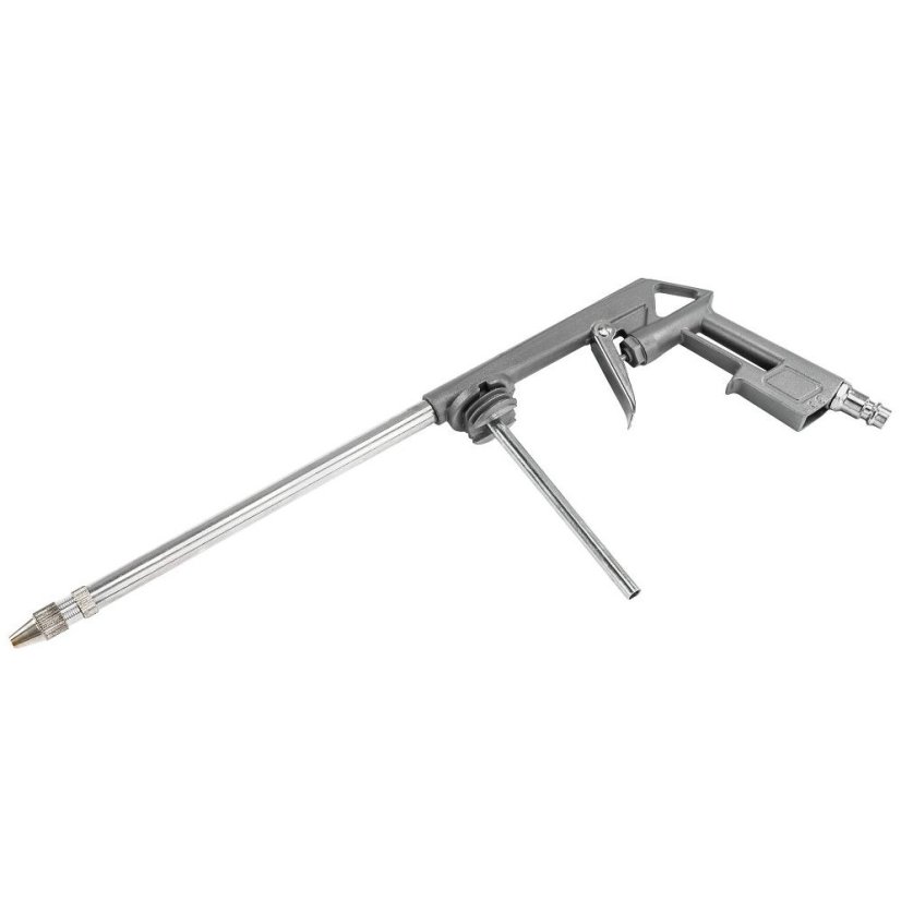 Pneumatická pištoľ na olej a mazivo 0,85 l - tryska 210 mm, 1/4" pripojenie