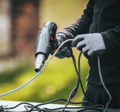 Pistol de încălzire electric Red Technic 2000W