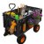 Gartenwagen auf aufblasbaren Rädern 220 l / 350 kg