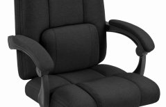Ergonomska uredska stolica CABRO C505 do 150 kg crna