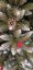 Umelý vianočný smrek so šiškami a jarabinou 180 cm