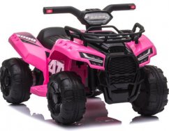 Gyermek vezeték nélküli quad kerékpár rózsaszín