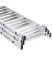 Scară multifuncțională din aluminiu, cu 3 x 8 trepte și capacitate de încărcare de 150 kg