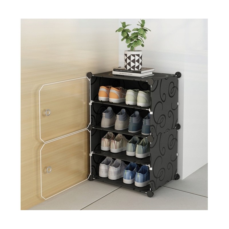 Priehľadný organizér,  úložný box na topánky