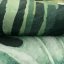 Moderner Teppich FLANNEL mit Monstera-Motiv