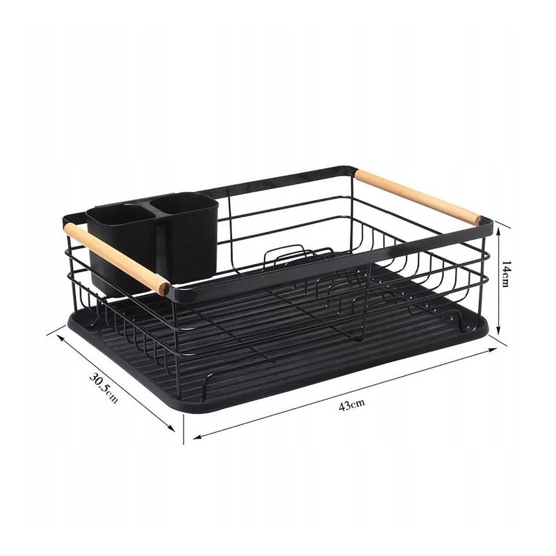 Edénytálca tálcával - 43 x 30,5 x 14 cm