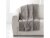Feindecke grau Luxor 125 x 150 cm