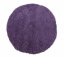 Shaggy fialový koberec okrúhly 