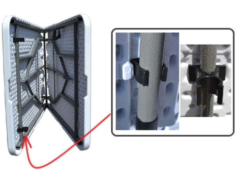 Skládací cateringový stůl do zahrady
