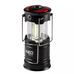 Lampada da campeggio 3in1 a batteria 200 lm - lampada da esterno con magnete