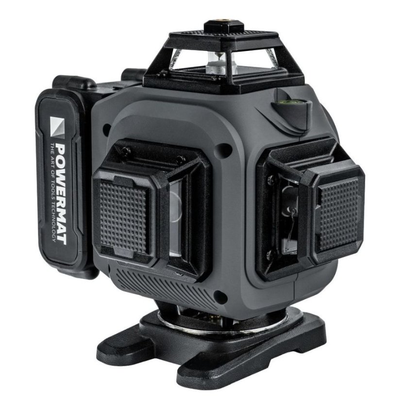 Laserová vodováha 4D 16 linií 360° zelený laser 40 m PM-PLK-4DM3
