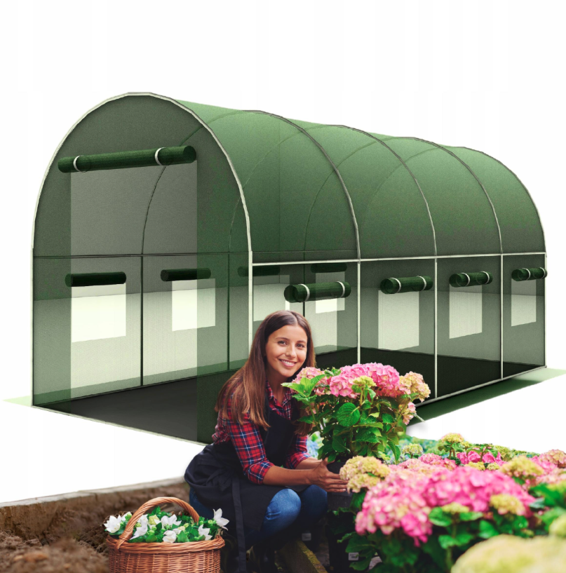 Zosilnený záhradný fóliovník PRÉMIUM 2,5 x 4 m + DARČEK