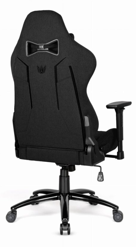 Ergonomski igralni stol HC-1013 - črna prevleka iz visokokakovostne tkanine